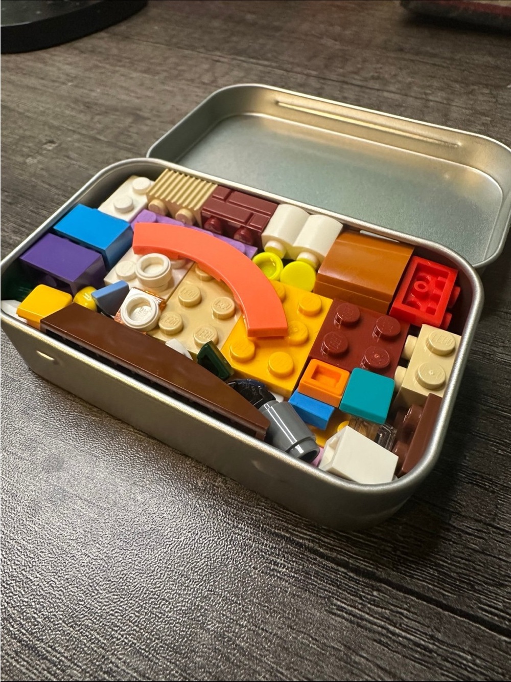 Travel Lego Brick Building Kit (Handmade)